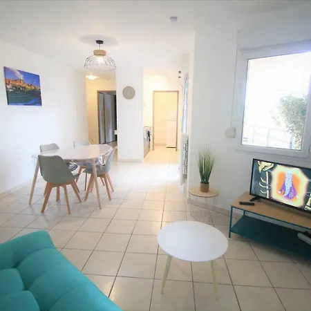 アパート Confort ! Calme, Climatisation, Parking Gratuit, Grande Terrasse, Ascenseur, Wifi
