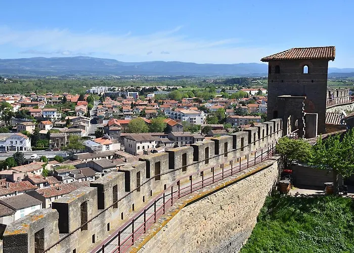 Confort ! Calme, Climatisation, Parking Gratuit, Grande Terrasse, Ascenseur, Wifi Carcasona