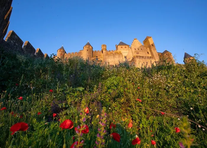 Confort ! Calme, Climatisation, Parking Gratuit, Grande Terrasse, Ascenseur, Wifi Daire Carcassonne